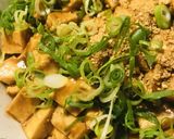 ネギ＆豆腐でつくるシンプルな赤味噌丼作り方3写真