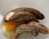 真っ黒バナナとホットケーキミックスケーキ作り方2写真
