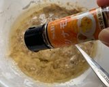 真っ黒バナナとホットケーキミックスケーキ作り方5写真