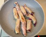 ひもなすの甘辛肉巻き作り方5写真