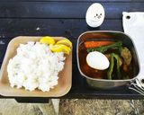山ごはん　夏野菜で元気になるスープカレー作り方9写真
