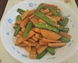$きぬさやとたけのこのバター醤油炒め$作り方3写真