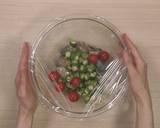 レンジで♪アサリとオクラのさっぱりうどん作り方5写真