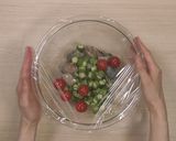 レンジで♪アサリとオクラのさっぱりうどん作り方5写真