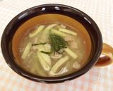 ナスともち麦のスープ作り方8写真