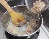 ナスともち麦のスープ作り方6写真