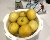 BBQドリンク・万能レモンシロップ作り方1写真