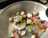 タコと枝豆のジェノベーゼ395kcal作り方2写真