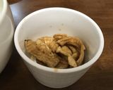 健康　オシャレ丼　スタミナ　　玉ねぎ作り方4写真
