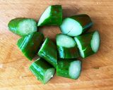 簡単ヘルシー☆豆腐と夏野菜の梅味噌煮作り方4写真