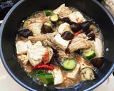 簡単ヘルシー☆豆腐と夏野菜の梅味噌煮作り方9写真