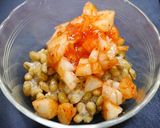 簡単！納豆カクテキ丼作り方2写真