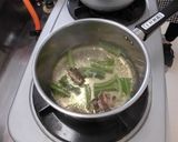 チンゲン菜と桜えびのスープ作り方3写真