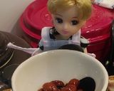 リカちゃん♡かぼちゃのいとこ煮(はとこ)作り方5写真