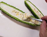 夏バテ予防♡苦味がなくなるゴーヤ豚肉炒め作り方1写真