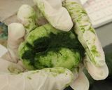 よもぎの生葉を使用した草餅作り方6写真