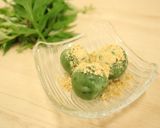 よもぎの生葉を使用した草餅作り方7写真