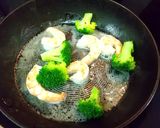 エビとブロッコリーのクリームスパゲティ作り方3写真