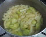 とろとろなすと豆腐の味噌汁♪作り方4写真