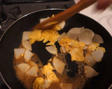 大根とたまごの大皿炒め作り方7写真