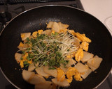 大根とたまごの大皿炒め作り方8写真