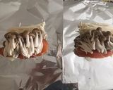 鮭ときのこと玉ねぎのホイル焼き作り方4写真