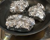フライパンで★白身魚のホイル蒸し作り方3写真