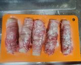 ちくわの大葉チーズ肉巻き作り方4写真