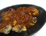 お肉感たっぷりハンバーグ作り方7写真