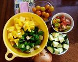 ベーコンと夏野菜の彩りラタトゥイユ作り方2写真