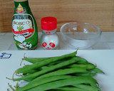 ＊付け合わせやお弁当に丁度いんげん!＊作り方1写真