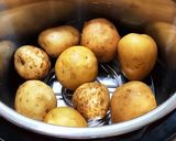 インスタントポットでじゃがいもを蒸す作り方1写真