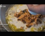 サーモンクリームパスタ作り方6写真