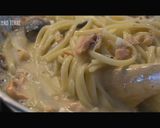 サーモンクリームパスタ作り方7写真