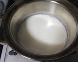 材料3つ♪フライパンで簡単プリン☆作り方1写真