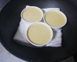 材料3つ♪フライパンで簡単プリン☆作り方5写真
