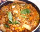 根菜＆鯖缶＆ひよこ豆のトマトスパイス煮込作り方14写真