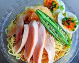 サラダチキンのおろしぶっかけ冷やし中華作り方4写真