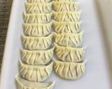 ホットサンドメーカーで両面焼き餃子作り方1写真