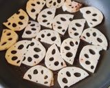 れんこんの味噌炒め作り方2写真