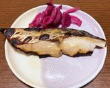 サワラの西京焼きレッドオニオンの甘酢添え作り方7写真