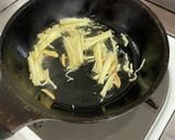 パスタを折っていれるver.さばトマト作り方2写真