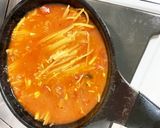 パスタを折っていれるver.さばトマト作り方8写真
