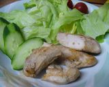 ささみのにんにく醤油風味作り方4写真