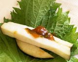 ナス味噌のしそ巻き作り方2写真