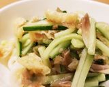 だしまろぽんで仕上げる梅きゅううどん☆作り方4写真