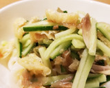だしまろぽんで仕上げる梅きゅううどん☆作り方4写真