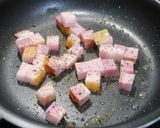 簡単！ベーコンのカクテキ和え作り方2写真