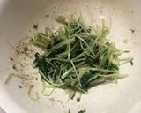 レンジで2分!水菜のアンチョビ和え作り方2写真