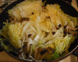 蒸し白菜のオイスターあんかけ作り方3写真